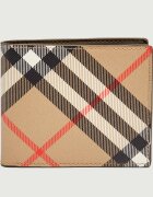 Burberry Portofel cu adaos de piele