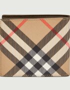 Burberry Portofel cu adaos de piele