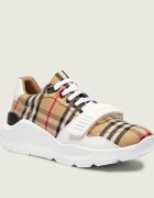 Burberry Sneakers cu adaos de piele