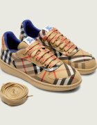 Burberry Sneakers Terrace cu adaos de piele