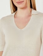 Calvin Klein Bluză | regular fit cu adaos de mătase