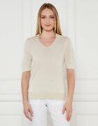 Calvin Klein Bluză | regular fit cu adaos de mătase