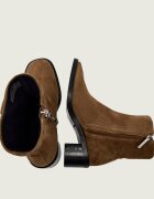 Calvin Klein Botine cu toc | piele întoarsă