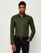 Calvin Klein Cămașă | Slim Fit cu adaos de lână