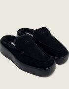 Calvin Klein Căptușite mules (încălțăminte) | piele întoarsă | shearling