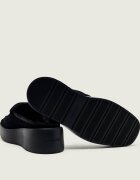 Calvin Klein Căptușite mules (încălțăminte) | piele întoarsă | shearling