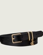 Calvin Klein Curea de piele MONOGRAM CHARM