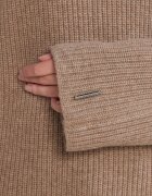 Calvin Klein De lână maletă RECYCLED OVERLAY SWEATER | Regular Fit