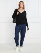 Calvin Klein De lână pulover EXTRA FINE V-NK | Regular Fit