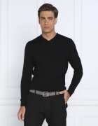 Calvin Klein de lână pulover superior | slim fit