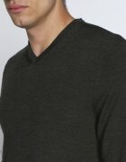 Calvin Klein de lână pulover superior | slim fit