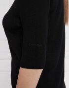Calvin Klein de lână rochie extra fine 1/2 sleeve