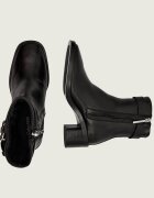 Calvin Klein De piele botine cu toc