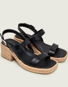 Calvin Klein De piele sandale cu toc gros