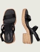 Calvin Klein De piele sandale cu toc gros