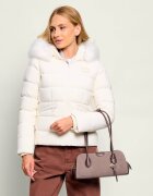 Calvin Klein Geantă pe umăr Emblem | piele întoarsă