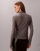 Calvin Klein Guler înalt | Slim Fit cu adaos de lână