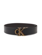Calvin Klein Jeans Cu două fețe curea cu adaos de piele