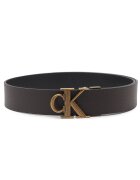 Calvin Klein Jeans Cu două fețe curea cu adaos de piele