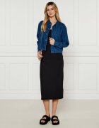 Calvin Klein Jeans De blugi cămașă | Cropped Fit | cu adaos de in