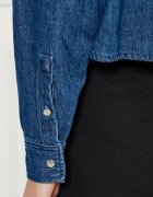 Calvin Klein Jeans De blugi cămașă | Cropped Fit | cu adaos de in