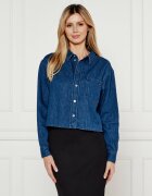Calvin Klein Jeans De blugi cămașă | Cropped Fit | cu adaos de in