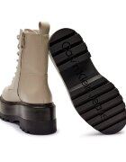Calvin Klein Jeans De piele botine cu platformă