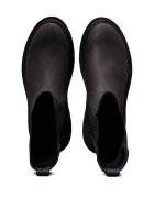 Calvin Klein Jeans De piele botine cu platformă
