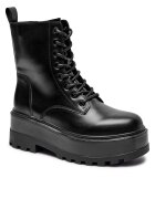 Calvin Klein Jeans De piele botine cu platformă