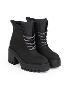 Calvin Klein Jeans De piele botine cu toc