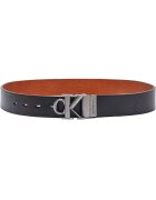 Calvin Klein Jeans De piele cu două fețe curea
