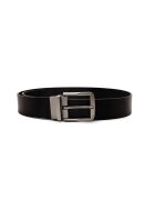 Calvin Klein Jeans De piele cu două fețe curea