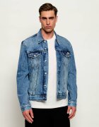 Calvin Klein Jeans Geacă de blug ANDREW | regular fit