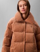 Calvin Klein Jeans Geacă de puf | Relaxed fit | catifea reiată