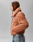 Calvin Klein Jeans Geacă de puf | Relaxed fit | catifea reiată