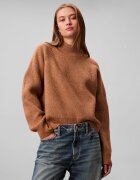 Calvin Klein Jeans Guler înalt | regular fit cu adaos de lână