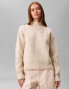 Calvin Klein Jeans Guler înalt | regular fit cu adaos de lână