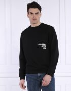 Calvin Klein Jeans Hanorac DIFFUSED LOGO CREW NECK | Loose fit