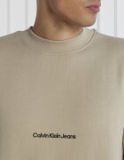Calvin Klein Jeans Hanorac INSTITUTIONAL CREW NECK | Relaxed fit