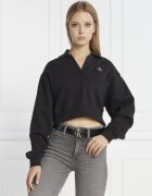 Calvin Klein Jeans Hanorac LABEL POLO COLLAR | Loose fit