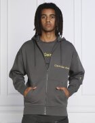 Calvin Klein Jeans Hanorac OFF PLACED INSTIT ZIP-THROUGH | Regular Fit