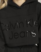 Calvin Klein Jeans Hanorac SHINY INSTITUTIONAL | Cropped Fit