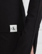 Calvin Klein Jeans Maletă TAB SPLIT RIB MOCK NECK | Regular Fit