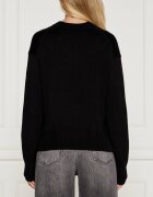 Calvin Klein Jeans Pulover INTARSIA | regular fit cu adaos de lână