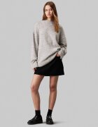 Calvin Klein Jeans Pulover | Loose fit cu adaos de lână