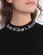 Calvin Klein Jeans Rochie LOGO INTARSIA