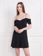 Calvin Klein Jeans Rochie OFF SHOULDER MINI