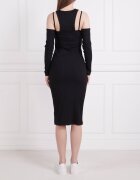Calvin Klein Jeans Rochie RIB DOUBLE LAYER