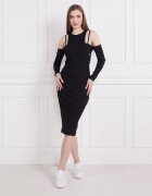 Calvin Klein Jeans Rochie RIB DOUBLE LAYER