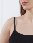 Calvin Klein Jeans Rochie SLUB RIB STRAPPY DRESS